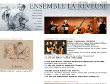 Tablet Screenshot of ensemblelareveuse.com
